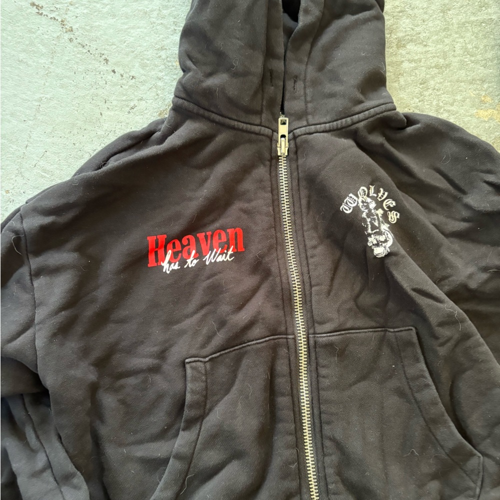 Darc Sport Black Hoodie with Red and White Accents